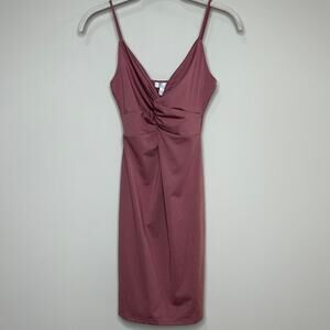 Abound Mauve Sleeveless Bodycon Mini Dress Size S